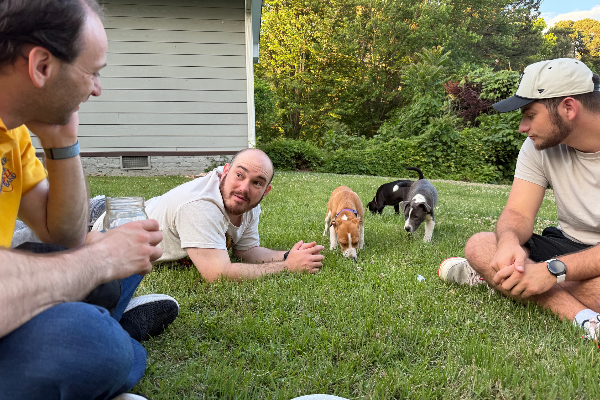 Moishe House Toco Hills Hosts Puppy Cuddle Party